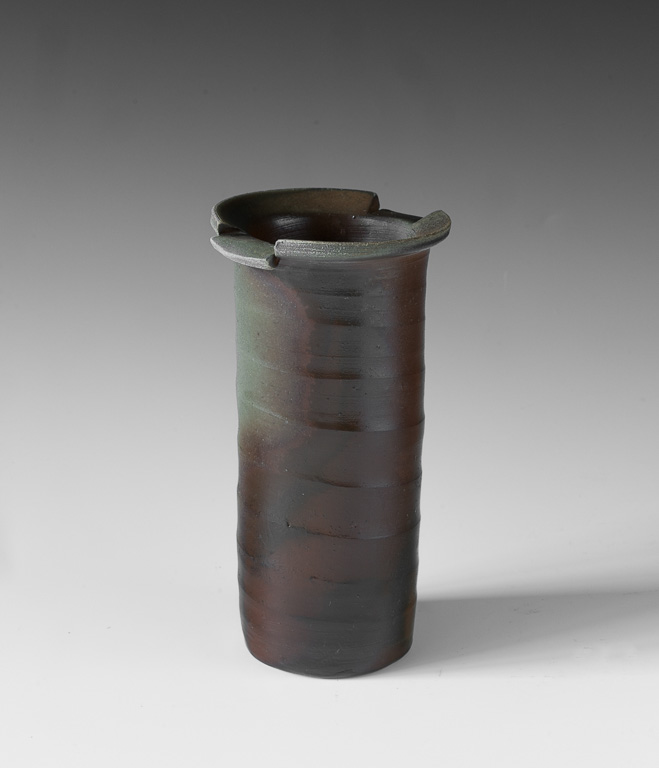 Gray Vase I (side A)h 6.25"  w 3.75"  d 3"
