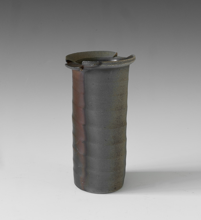 Gray Vase I (side B)h 6.25"  w 3.75"  d 3"