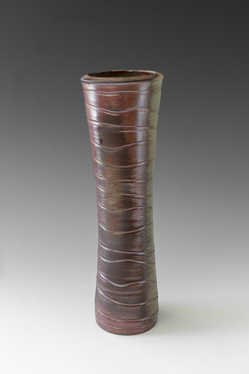 Meander Vase (view B)h 14"  x  4.25"