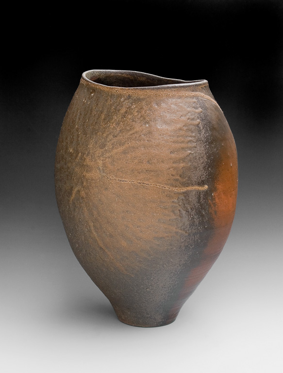 Ellipse Vase,h 16.5"  w 13"  d 11.75"