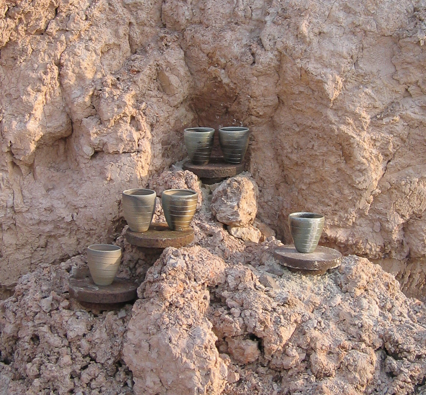 Cups in Stancill's Clay